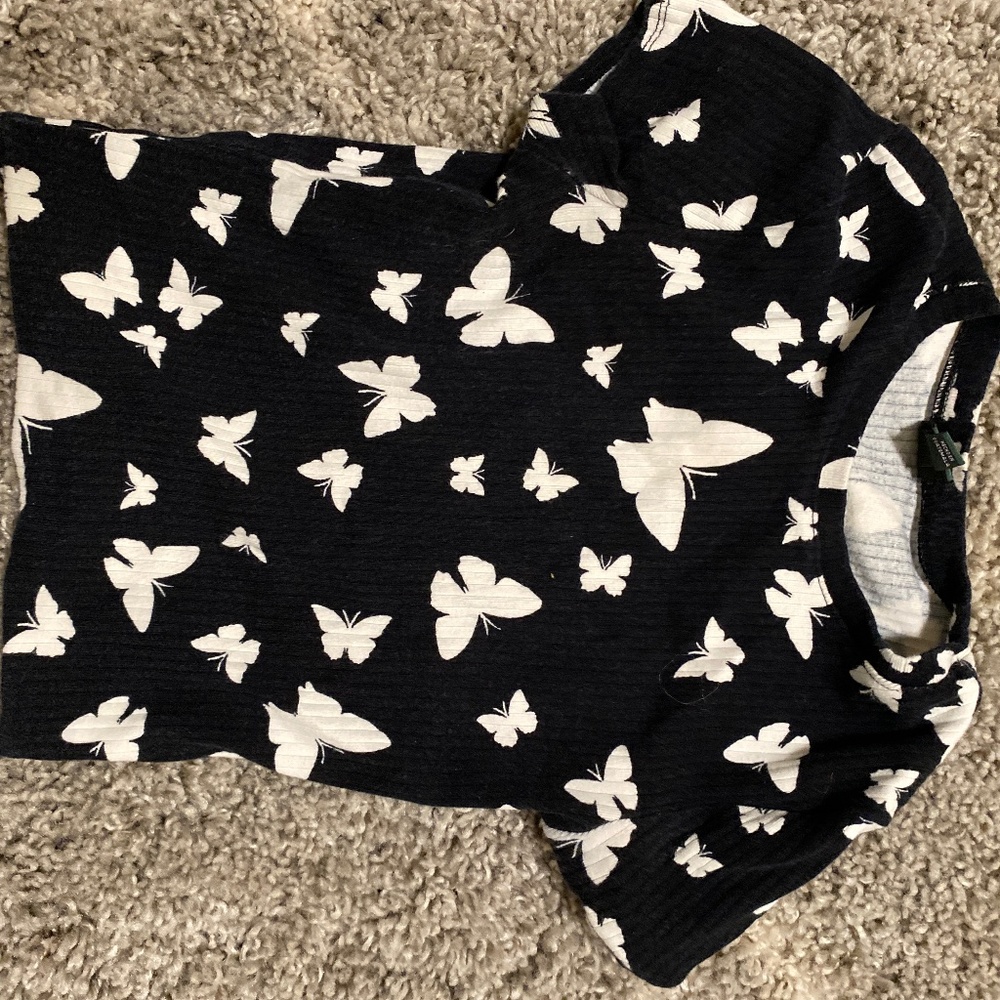 Slim fit butterfly tee